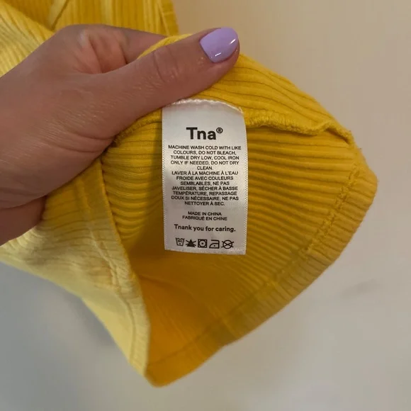 TNA Ribbed Tank - Picture 3 of 4